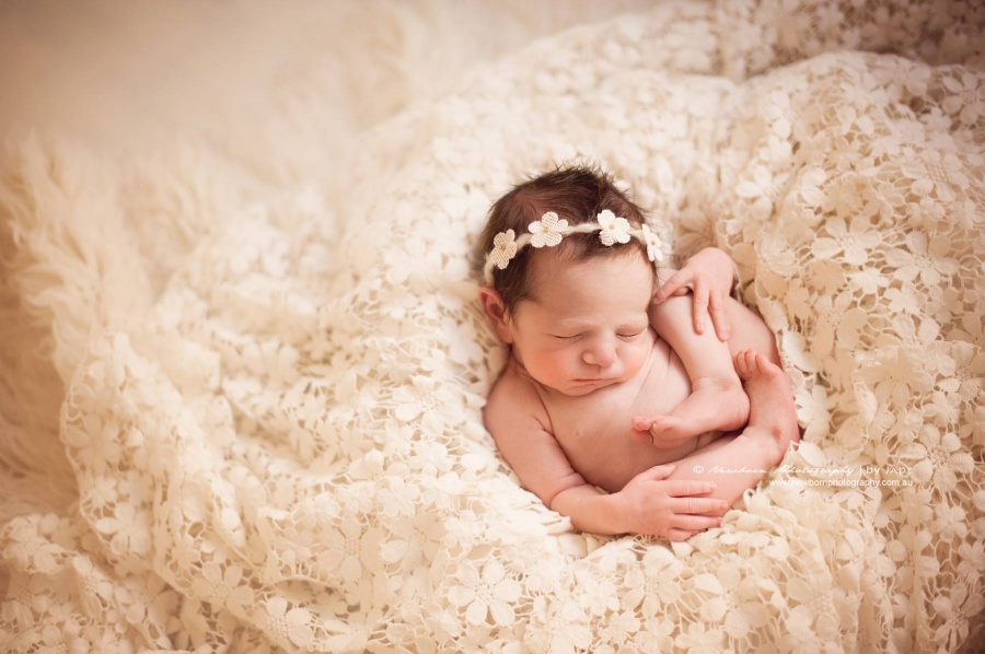 Babies and Lace, My Kind of Heaven!
